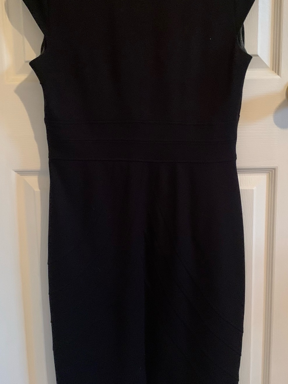 Women's Black Tailored Sheath Dress - Bianca Nygard